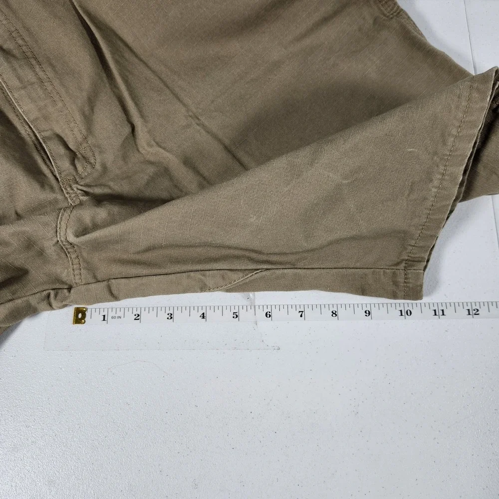 Wrangler Riggs Workwear Mens Tan‎ Ripstop Carpenter Shorts Utility Khaki 40